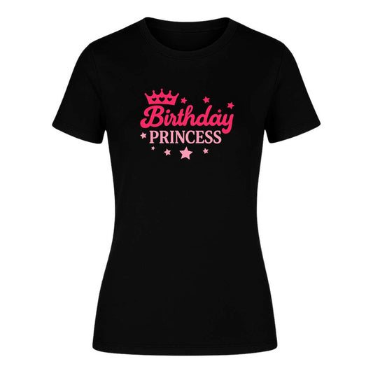 Playera "Princesa de Cumpleaños" Corona - Dama