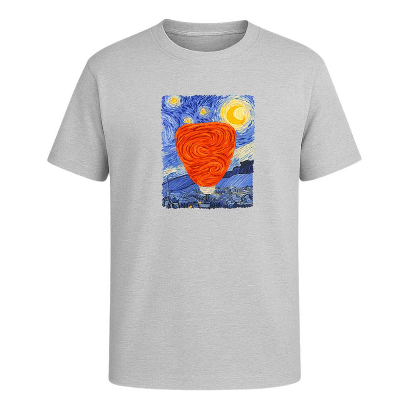 Playera Noche Estrellada Trompo Pastor Meme México Unisex