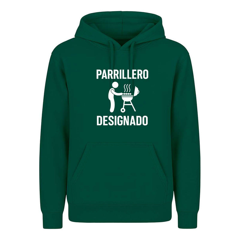Sudadera Parrillero Designado Rey De La Parrilla Bbq Unisex