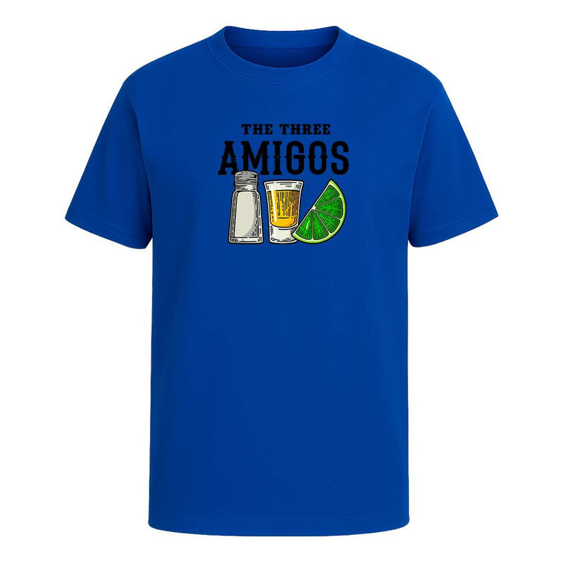 Playera The Three Amigos Tequila Sal Y Limón Fiesta Infantil