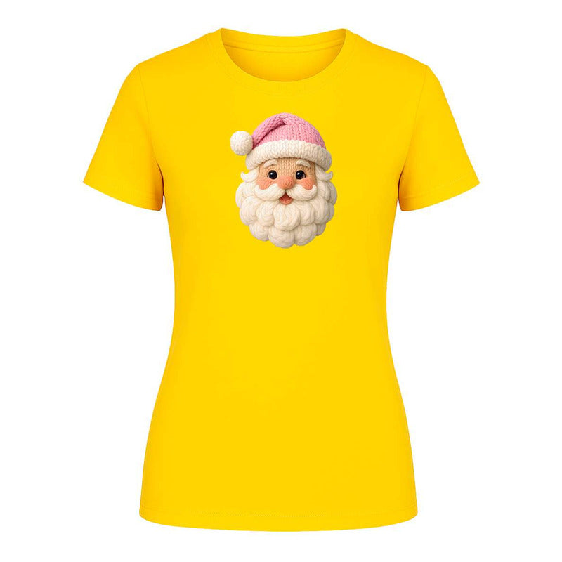 Playera Santa Claus Tierno Cute Nochebuena Regalo De Dama