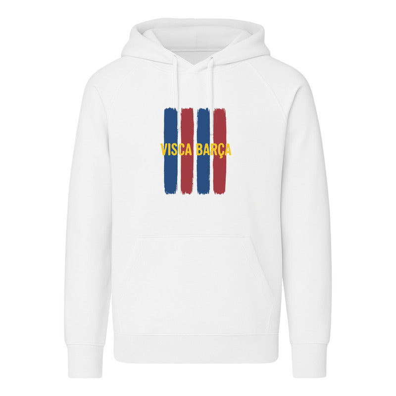 Sudadera Visca Barça Unisex Diseño Afición Azulgrana Futbol