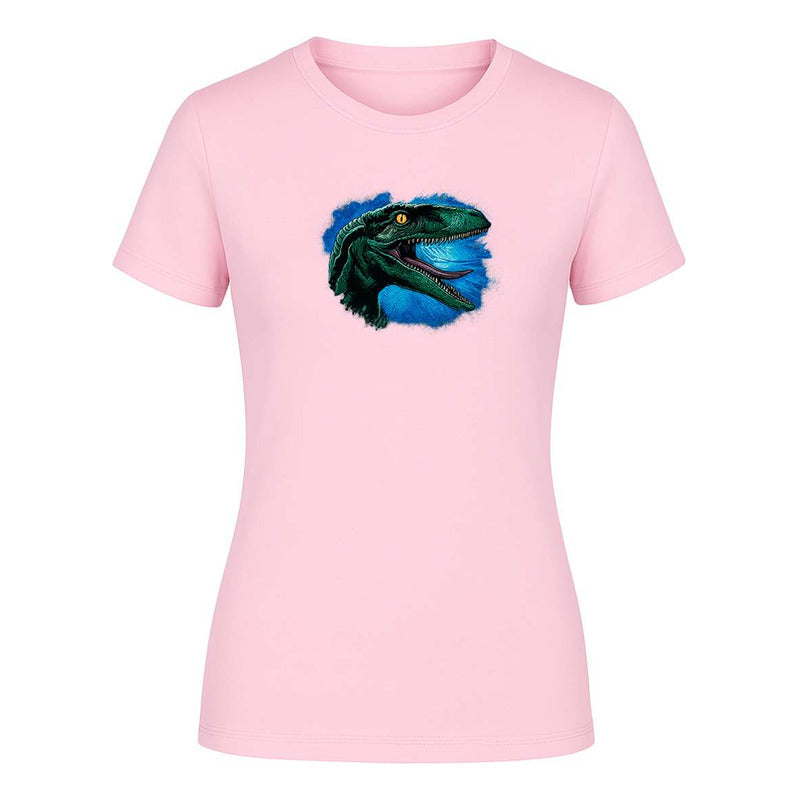 Playera "Velociraptor Realista" Geek - Dama