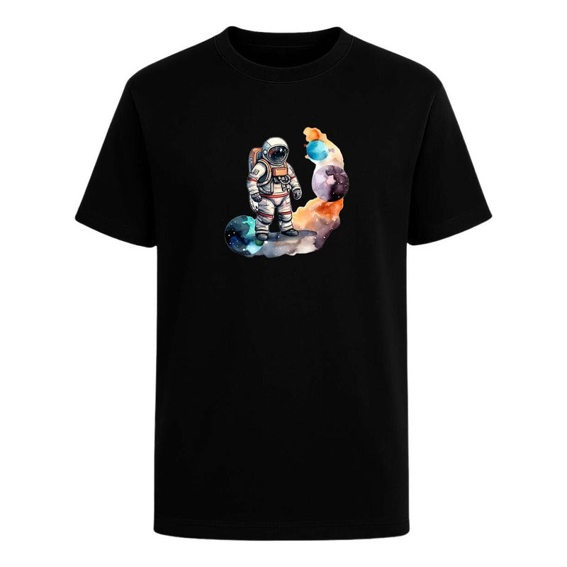 Playera "Astronauta Acuarela" Espacial - Infantil