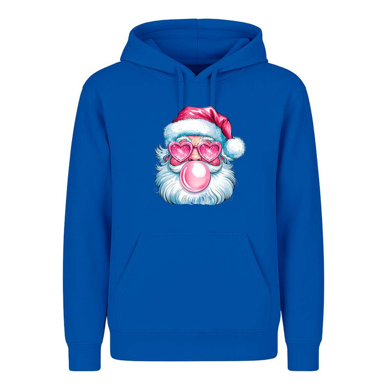 Sudadera Santa Cool Lentes Corazón Chicle Divertida Unisex