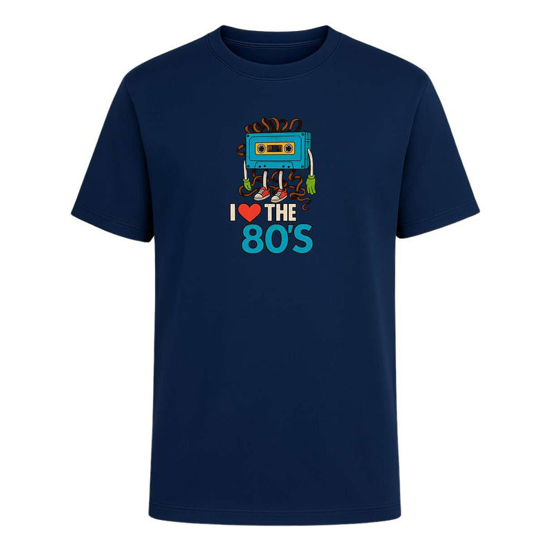 Playera "I Love The 80s" Cassette - Infantil