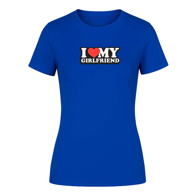 Playera "I Love My Girlfriend" - Dama