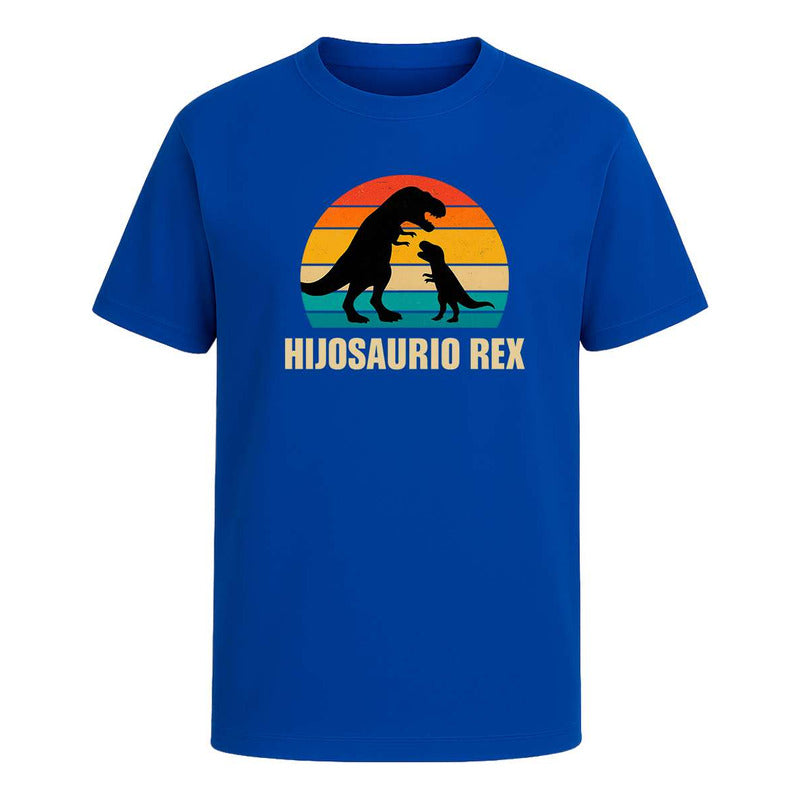 Playera Hijosaurio Rex Papá E Hijo Dino Regalo Unisex