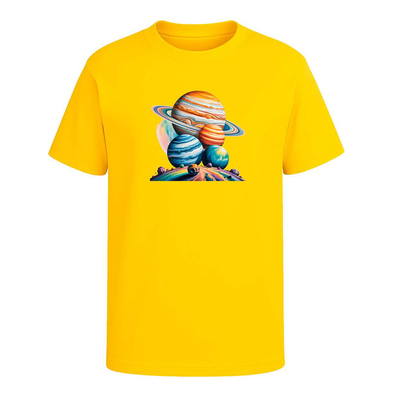Playera "Sistema Solar Planetas" - Infantil
