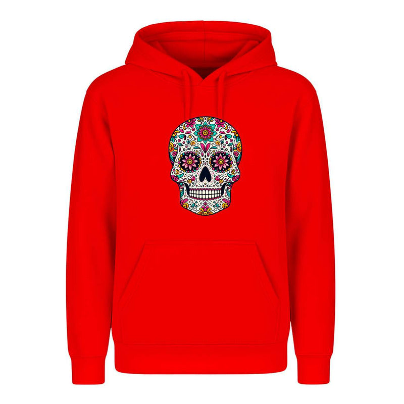 Sudadera Calavera Floral Día De Muertos Infantil Mexicana