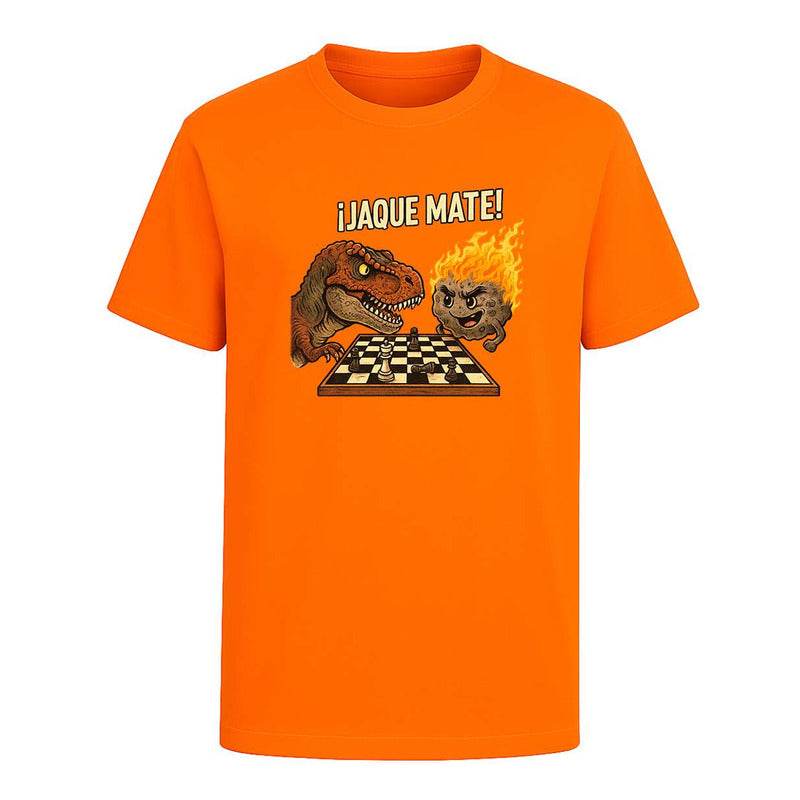 Playera "Jaque Mate Dinosaurio Vs Meteorito" - Infantil