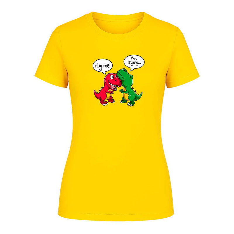 Playera "Dinosaurios Hug Me!" - Dama