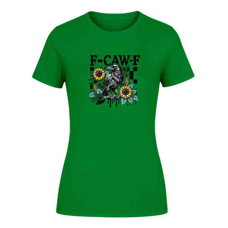 Playera "F-caw-f" Cuervo - Dama