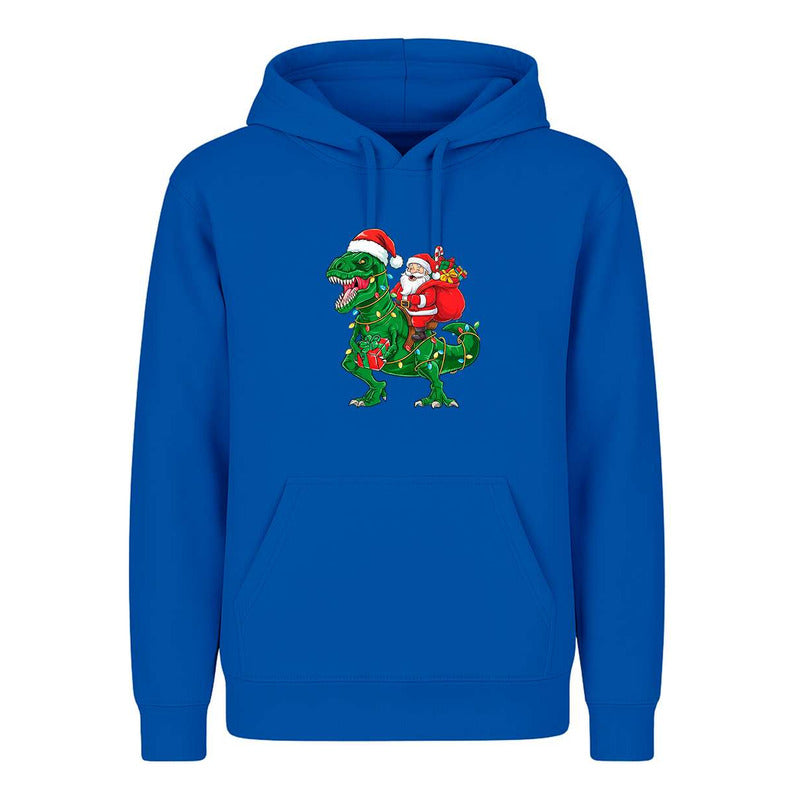 Sudadera Santa En T Rex Navideño Regalo Divertida Infantil
