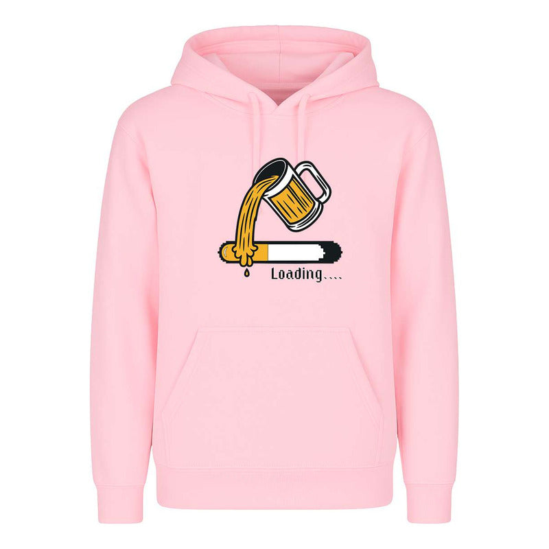 Sudadera Cargando Cerveza Divertida Fiesta Amigos Unisex