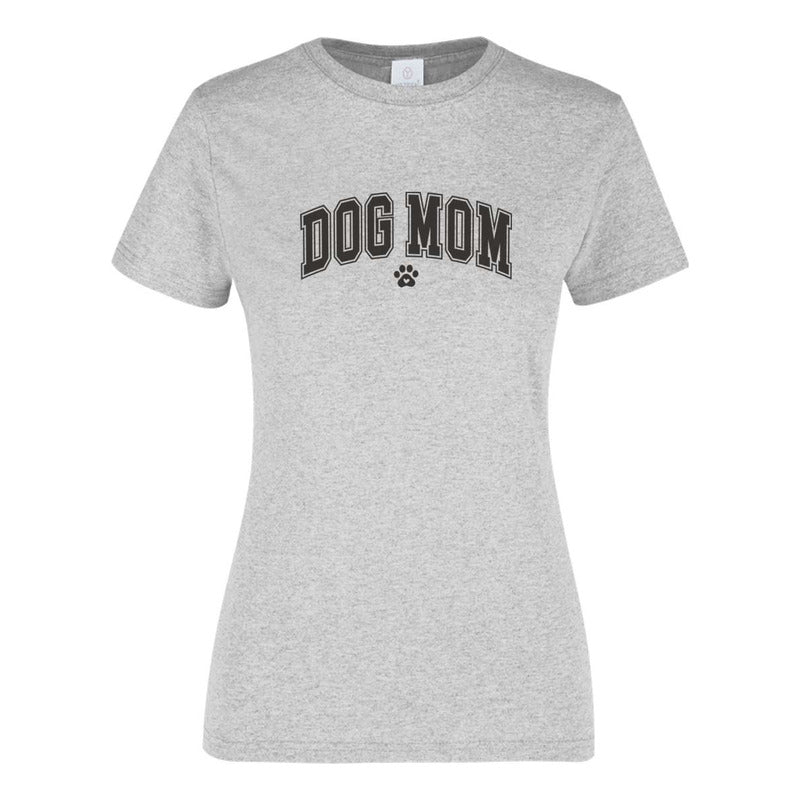 Playera "Dog Mom" Frase - Dama