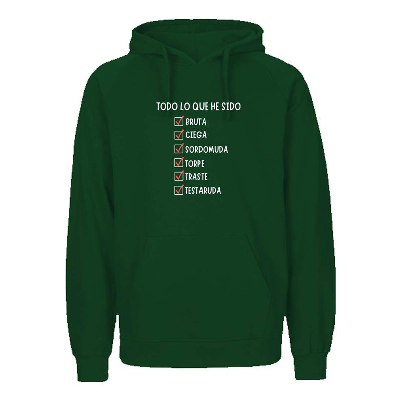 Sudadera Shakira Todo Lo Que He Sido Check List Unisex
