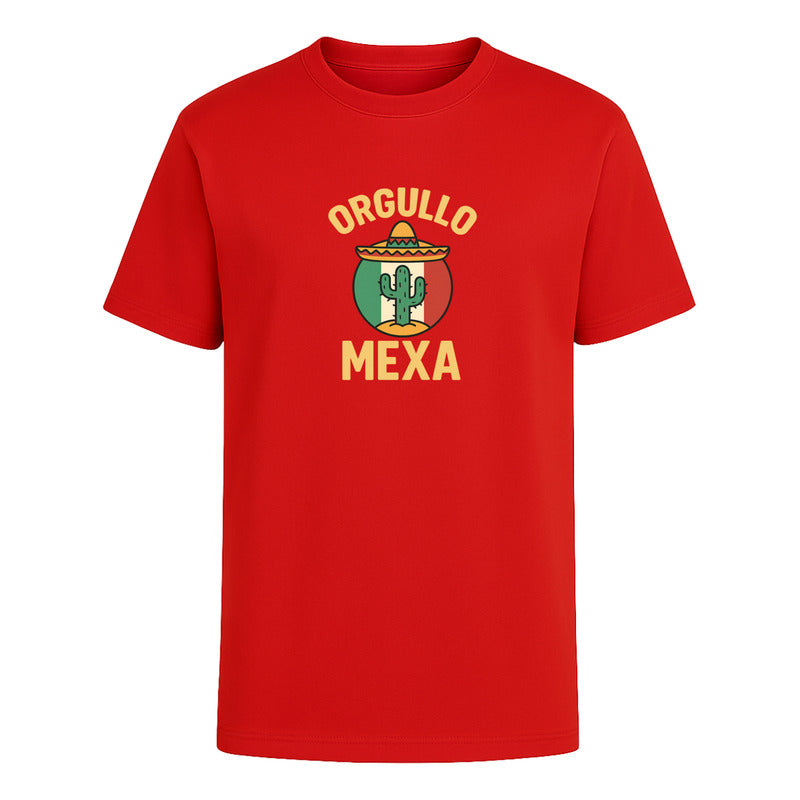 Playera Orgullo Mexa Diseño Mexicano Hombre Divertida
