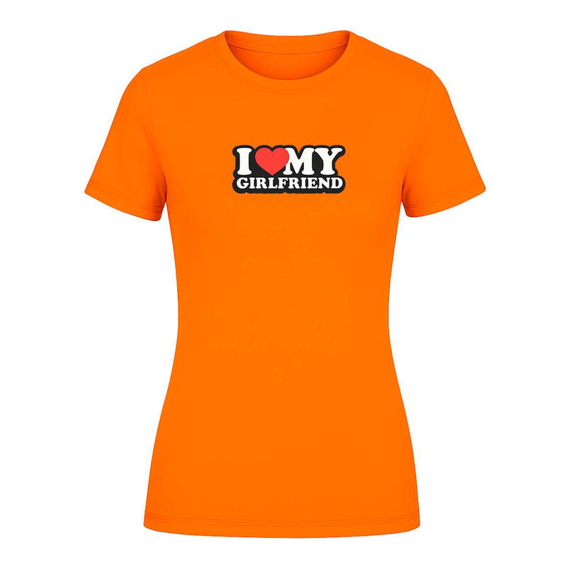 Playera "I Love My Girlfriend" - Dama