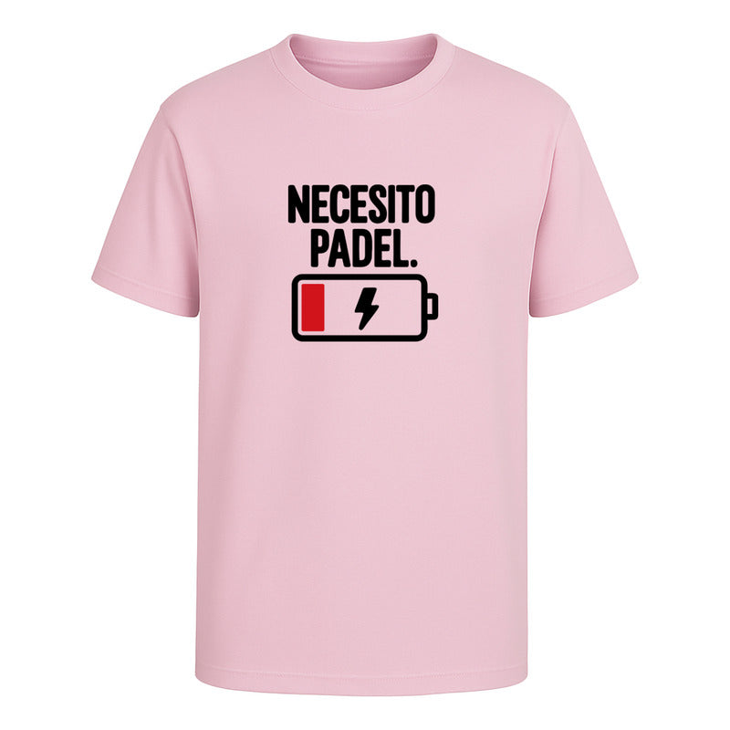 Playera "Necesito Pádel" - Infantil