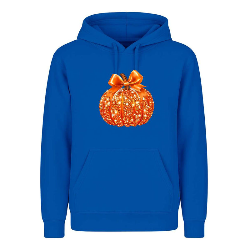 Sudadera Calabaza Brillante Lazo Halloween Fiesta Infantil