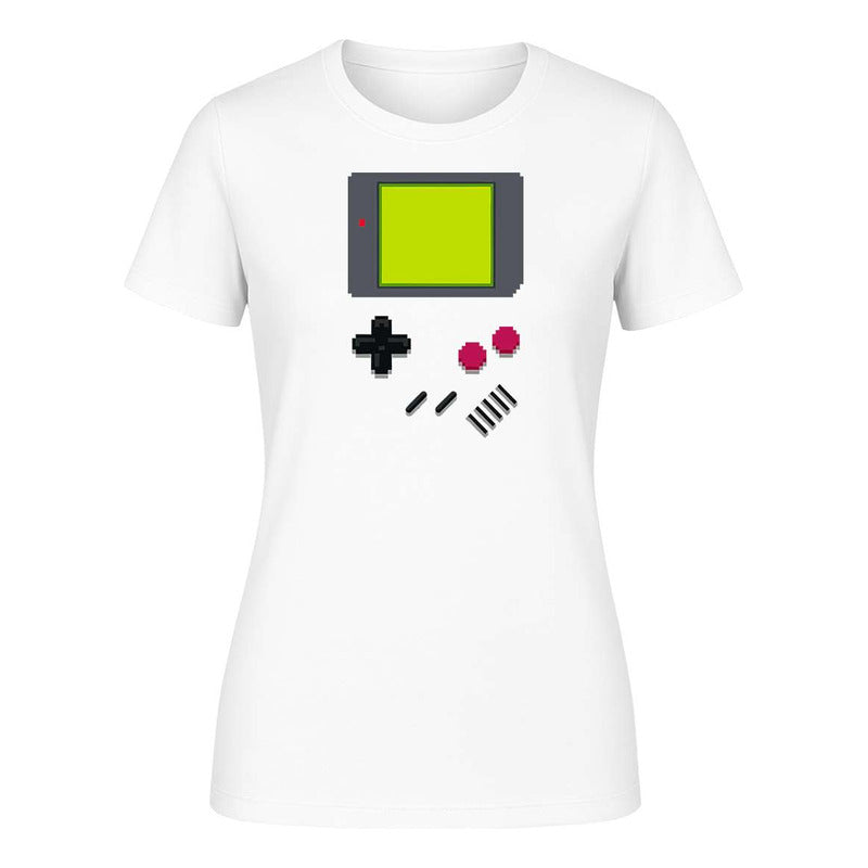 Playera "Consola Retro" Pixel 8 Bit - Dama