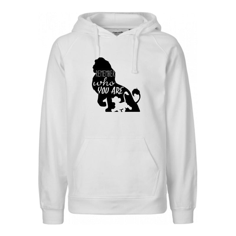 Sudadera Rey León Remeber Who You Are Hoodie Mujer Hombre