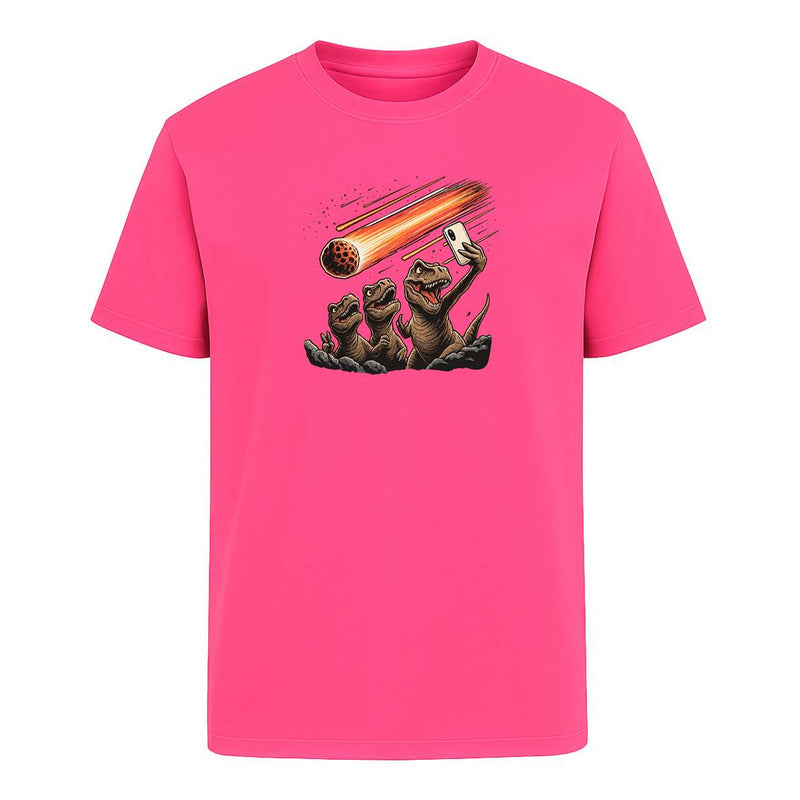Playera "Dinosaurios Selfie Meteorito" - Infantil