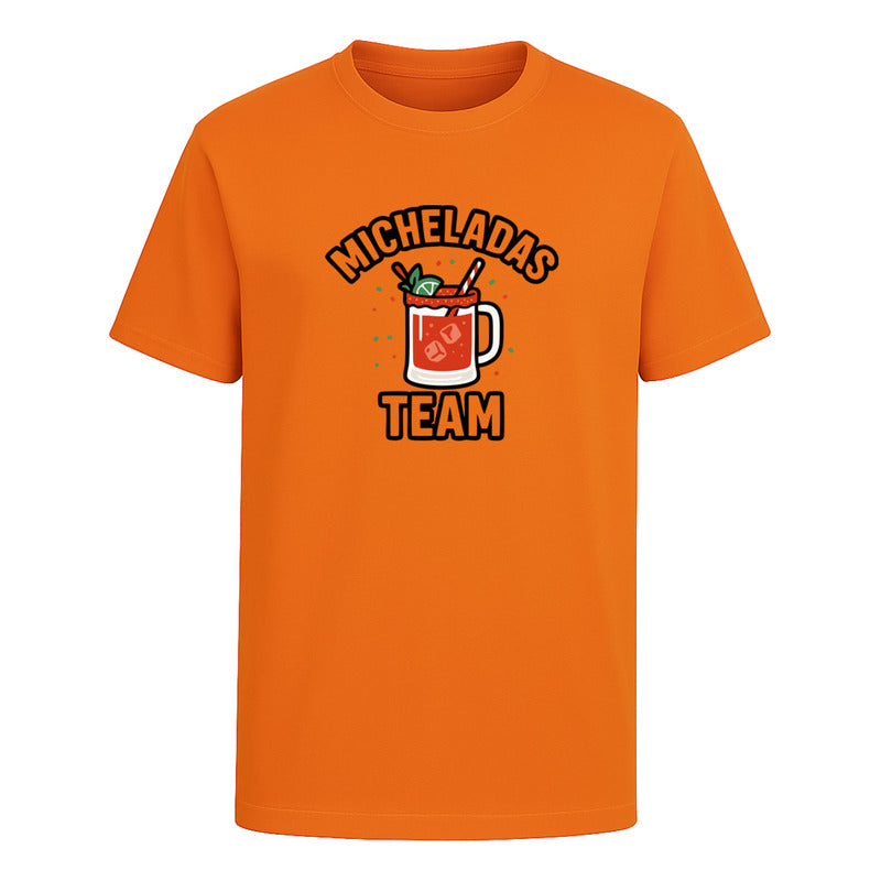 Playera Micheladas Team Unisex Bar, Antro Y Amigos