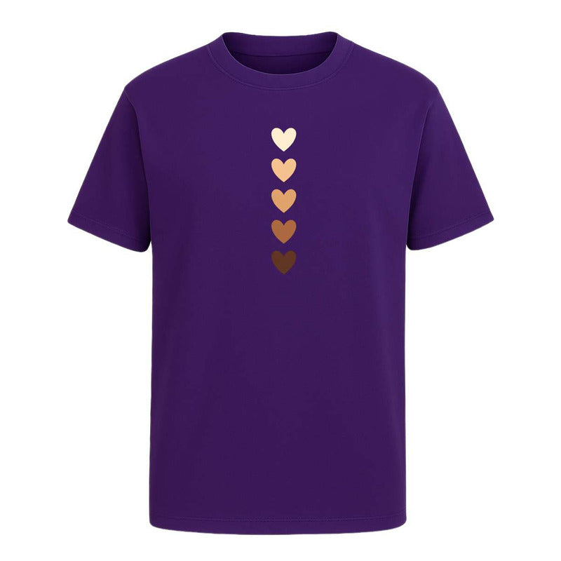 Playera "Corazones Inclusión e Igualdad" - Infantil