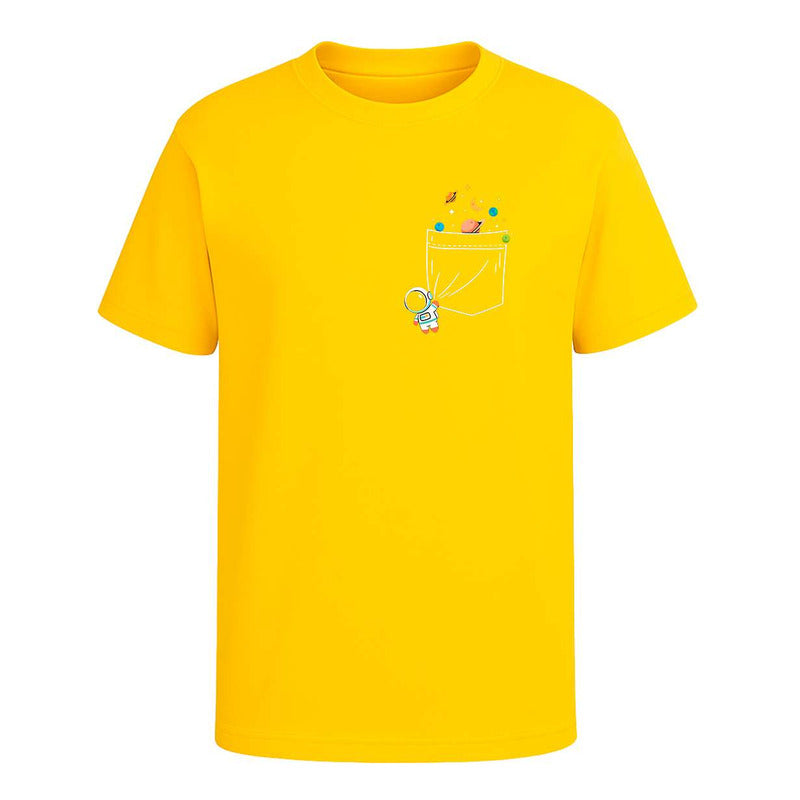 Playera "Astronauta en Bolsillo" Falso - Hombre