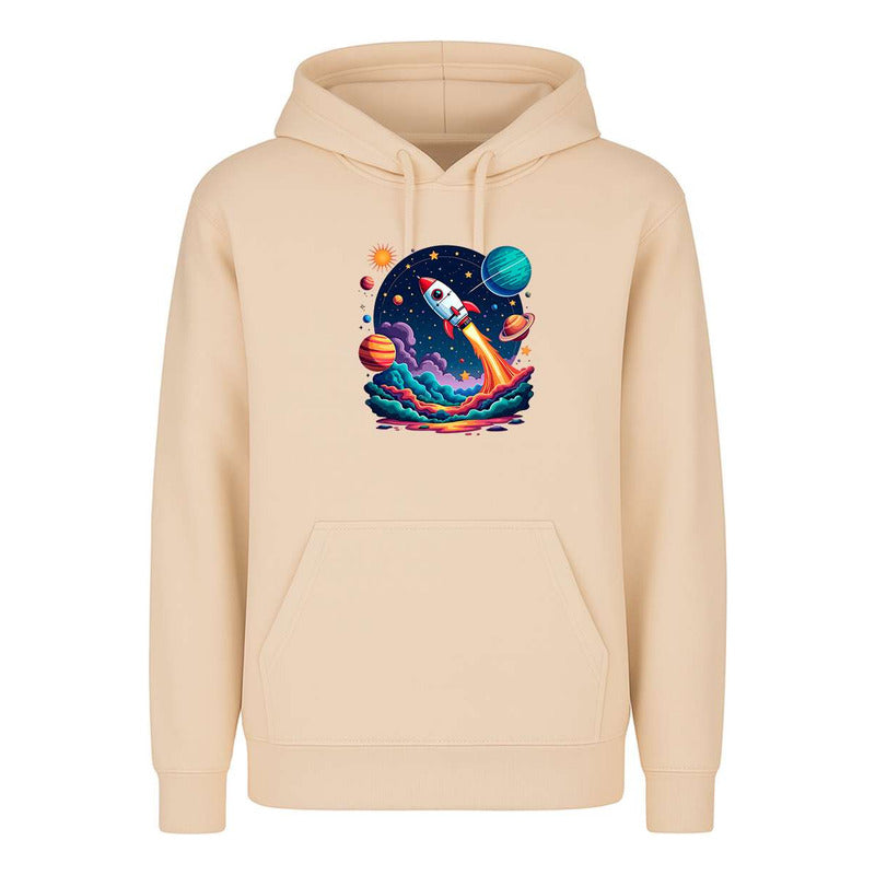Sudadera Cohete Y Planetas Galaxia Sistema Solar Infantil