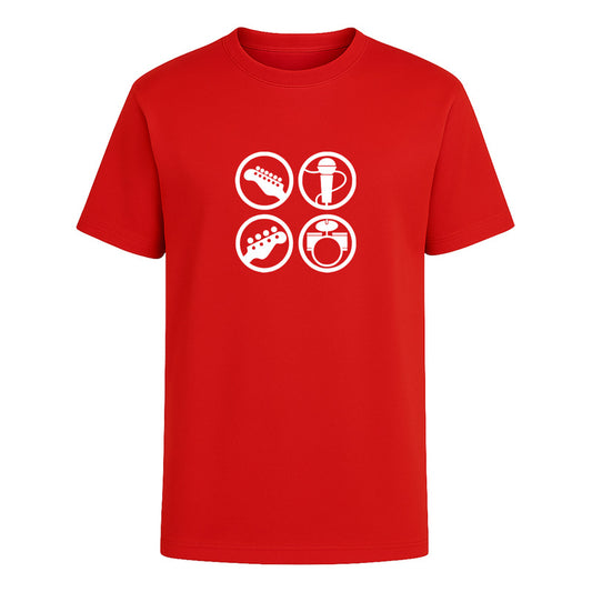 Playera "Instrumentos Musicales" Rock - Infantil