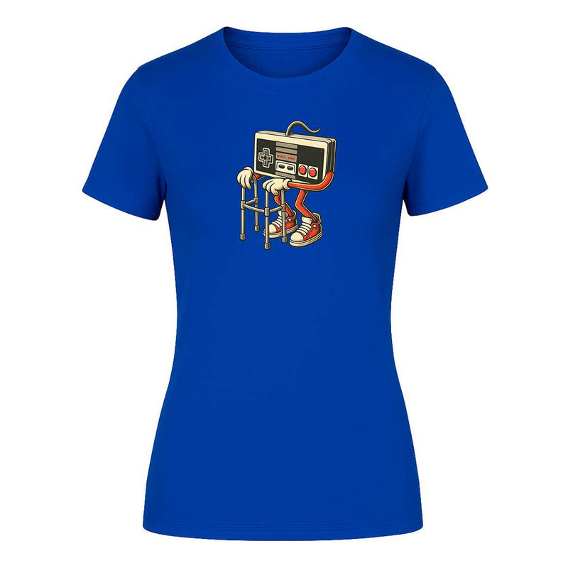 Playera "Gamer Vintage" Control Clásico - Dama