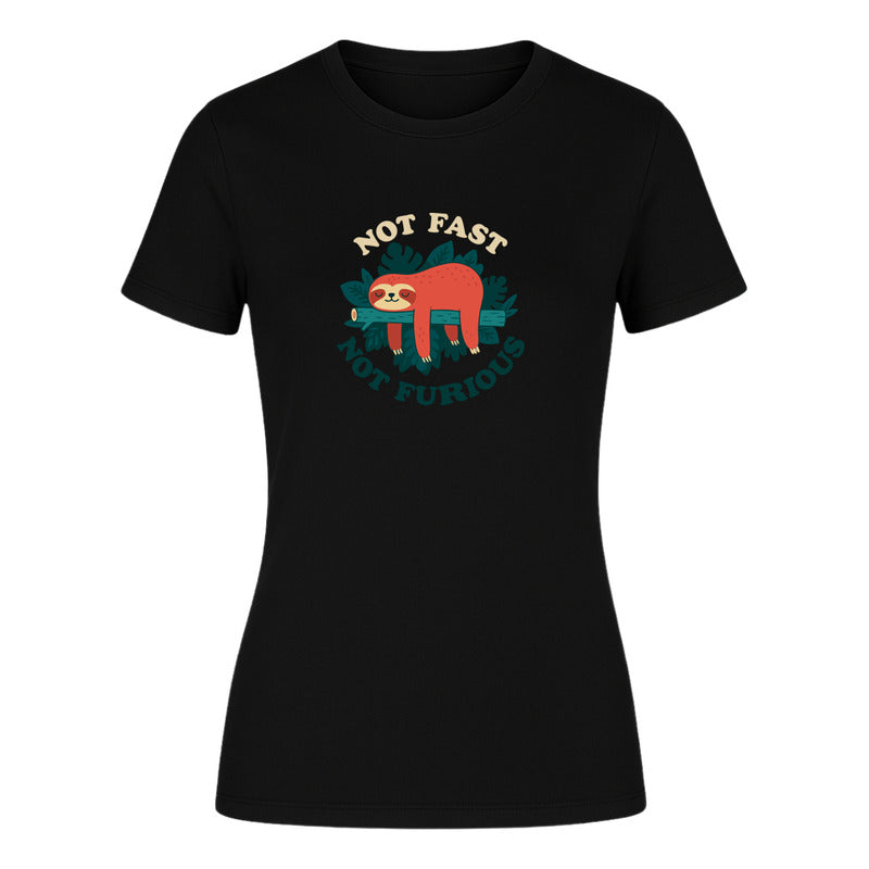 Playera "Not Fast Not Furious" Oso Perezoso - Dama