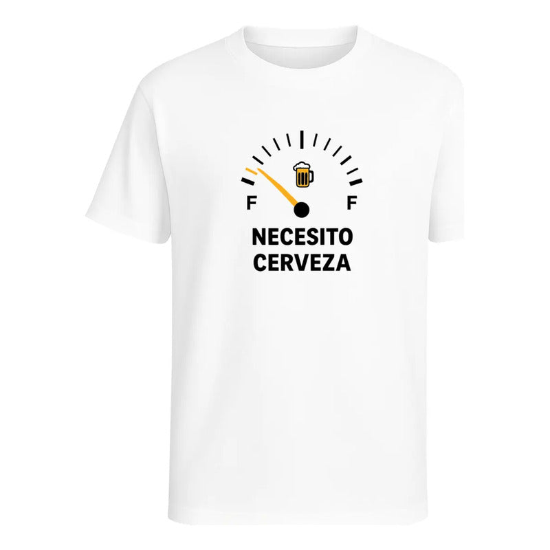 Playera Necesito Cerveza Chistosa De Hombre Para Cerveceros