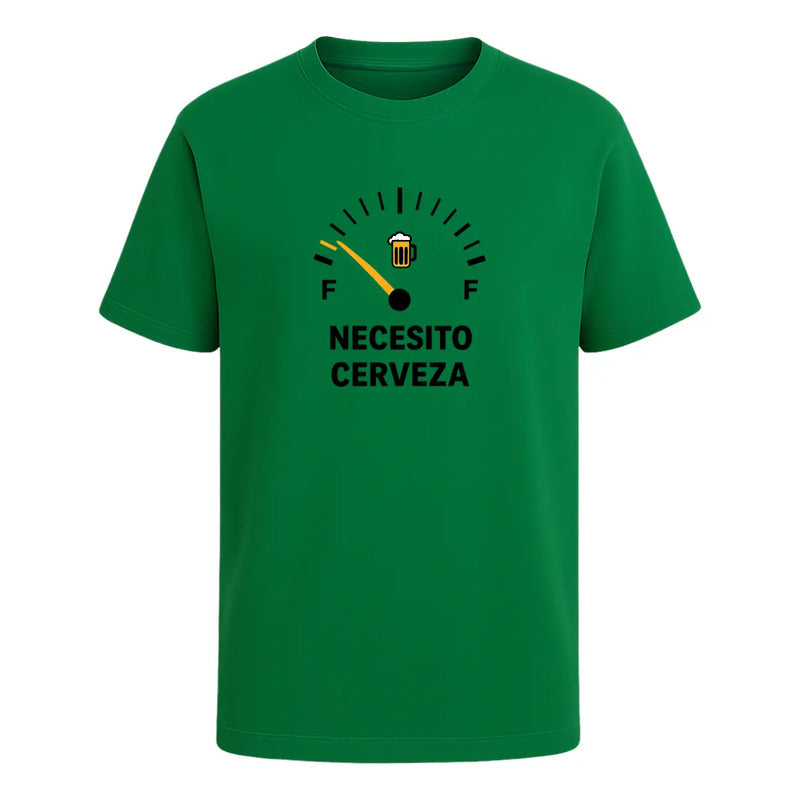 Playera Necesito Cerveza Chistosa De Hombre Para Cerveceros