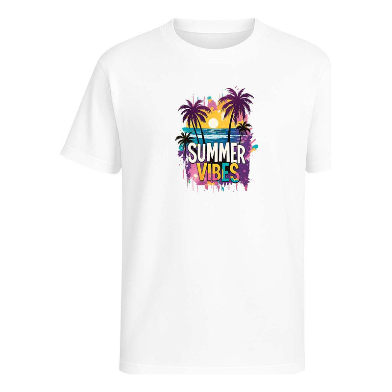 Playera "Summer Vibes Vacaciones" - Infantil