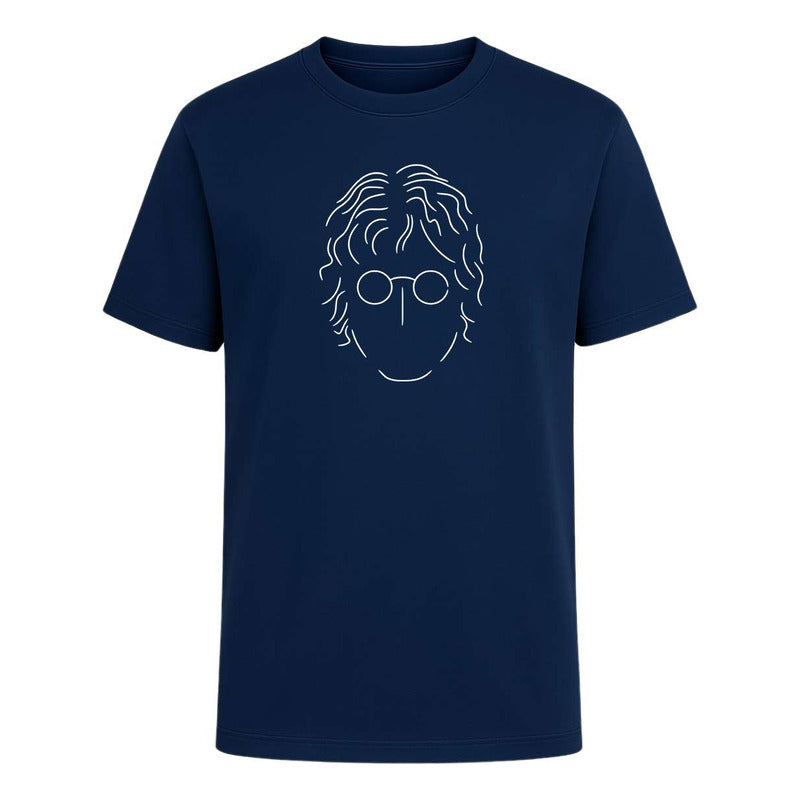 Playera John Lennon Beatles Minimal Lentes Redondos Infantil