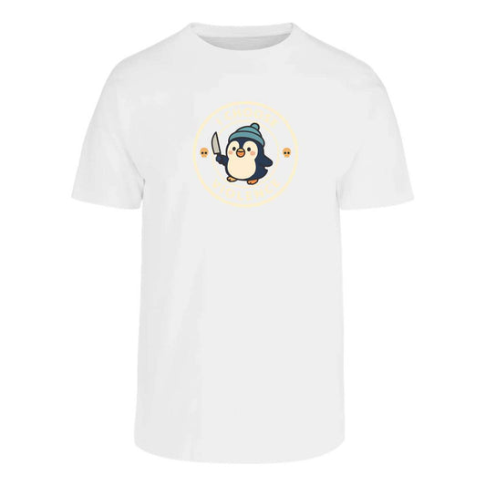 Playera Pingüino I Choose Violence Diseño Divertido Unisex
