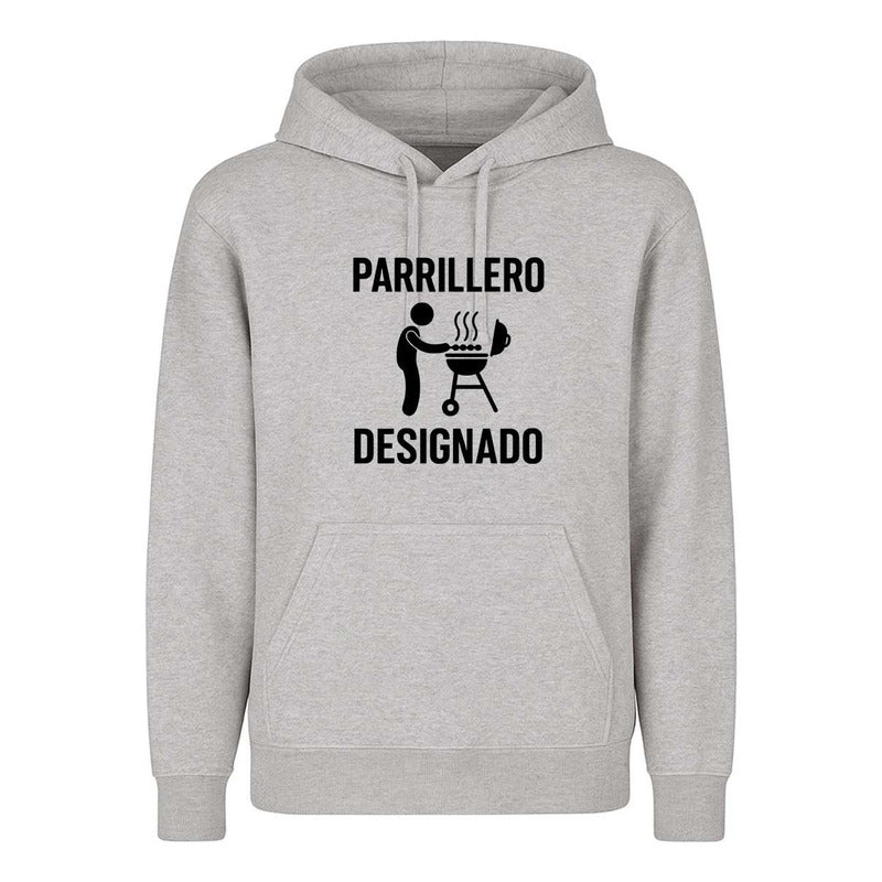 Sudadera Parrillero Designado Rey De La Parrilla Bbq Unisex