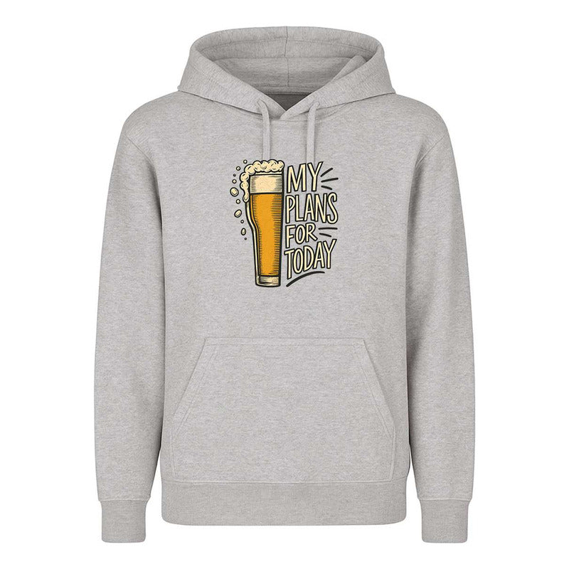 Sudadera My Plans For Today Cerveza Fiesta Humor Unisex