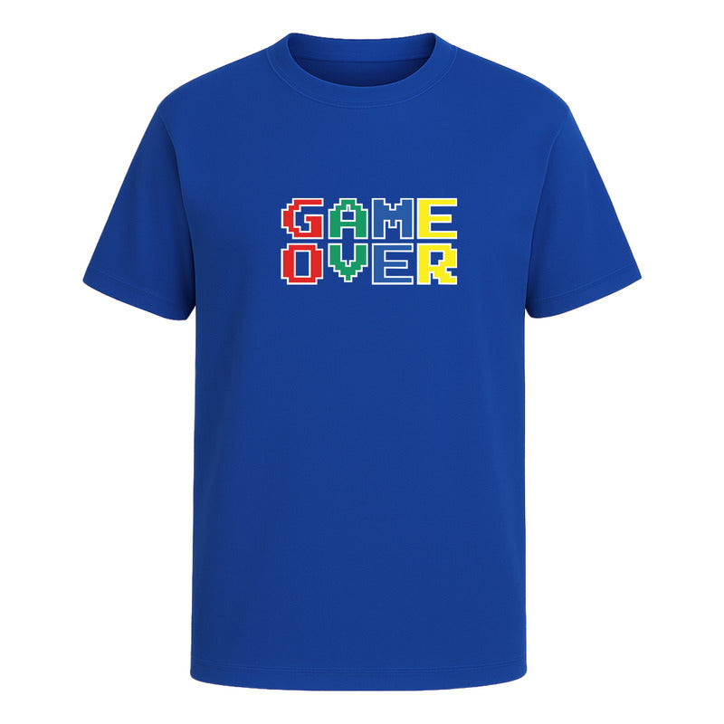 Playera Gamer "Game Over" Retro - Infantil