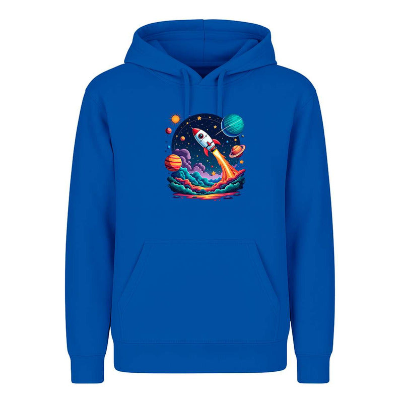 Sudadera Cohete Y Planetas Galaxia Sistema Solar Infantil
