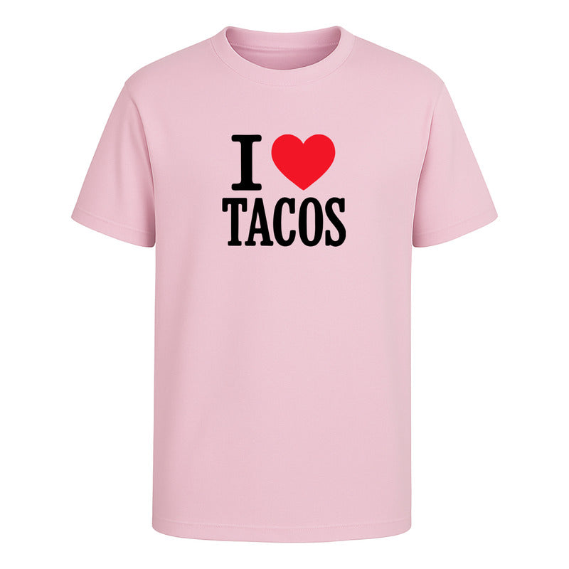 Playera "I Love Tacos" - Infantil