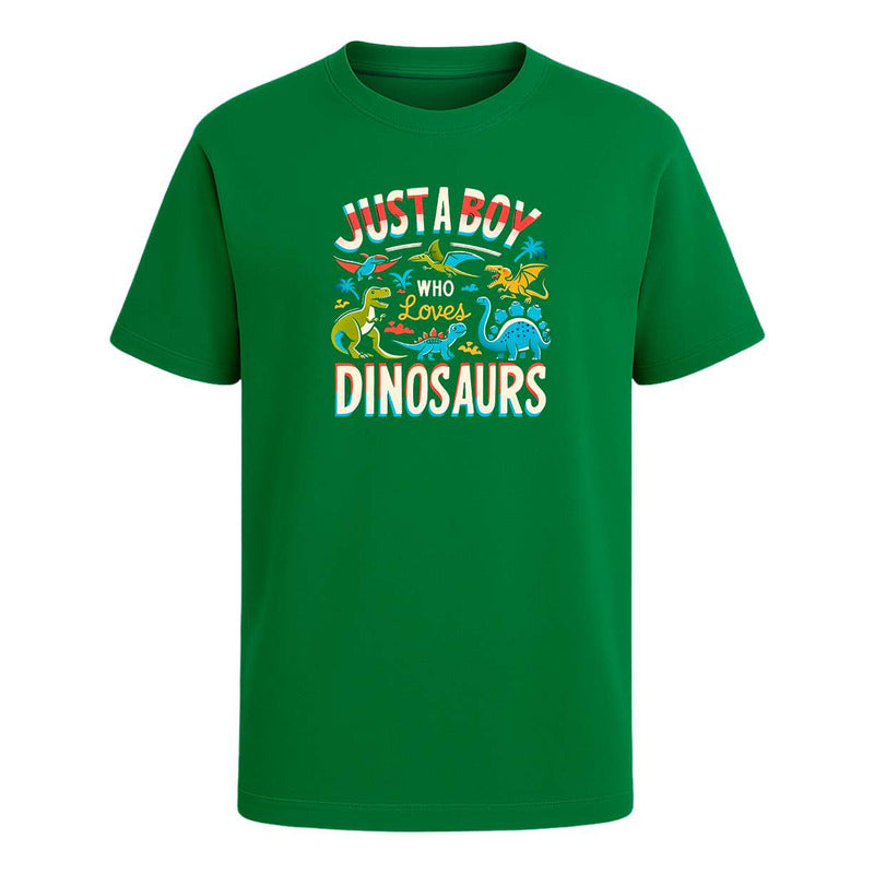 Playera Fan De Dinosaurios - Infantil