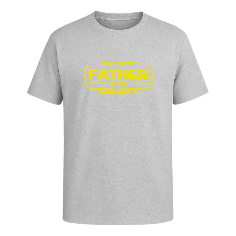 Playera Para Papá Mejor Padre De La Galaxia Regalo Sci-fi