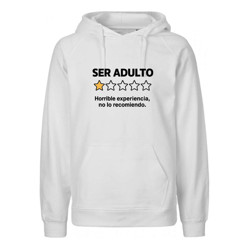 Sudadera Ser Adulto 1 Estrella Graciosa Divertida Unisex