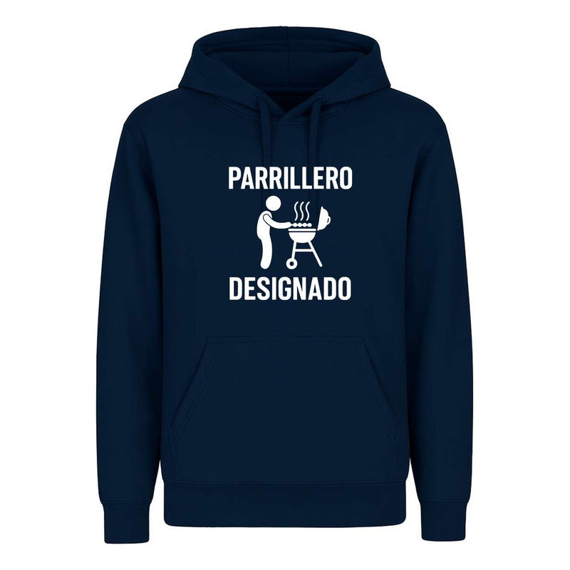Sudadera Parrillero Designado Rey De La Parrilla Bbq Unisex