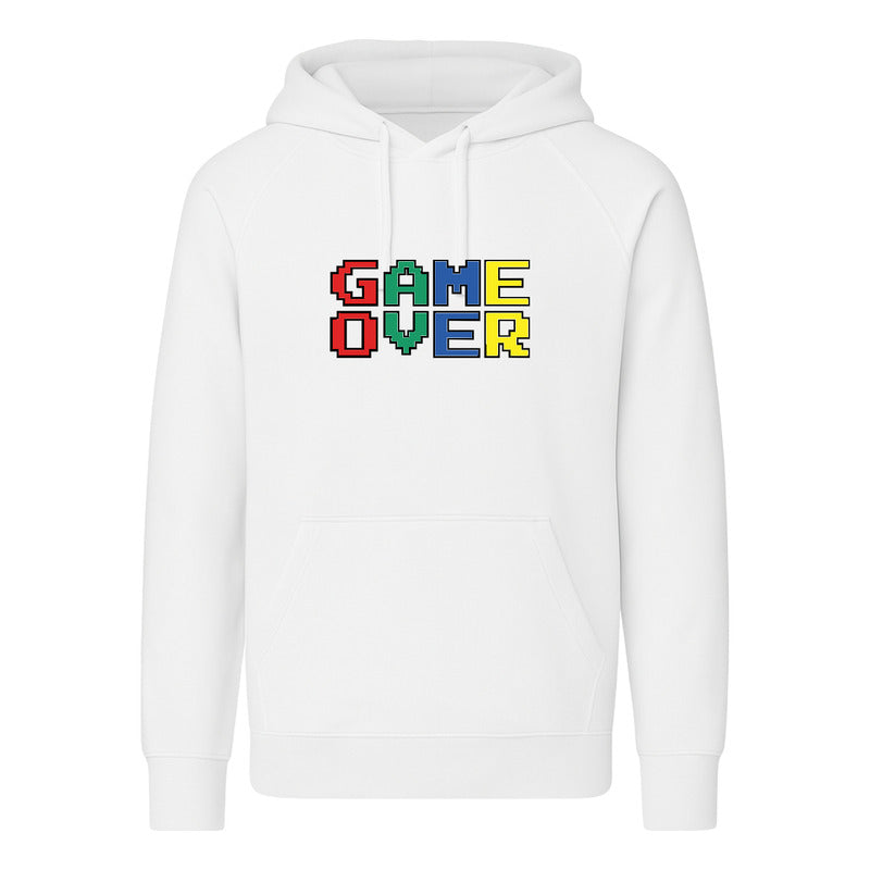 Sudadera Gamer Unisex Game Over Retro Divertido 8 Bits